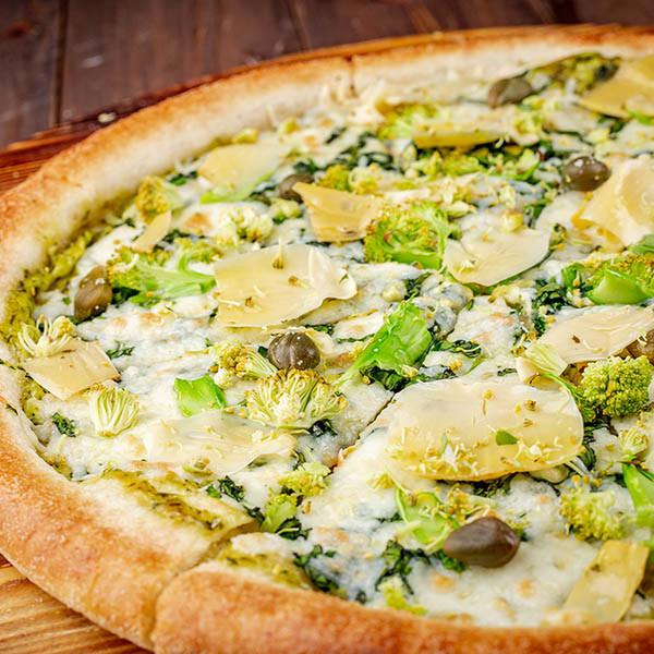 С артишоками и шпинатом 